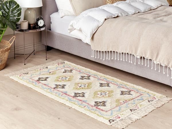Jute tæppe 80 x 150 cm flerfarvet TERKOS Lumarko!