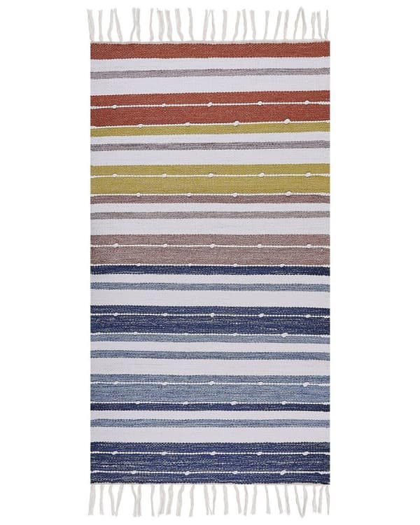 Udendørstæppe 80 x 150 cm flerfarvet TOZAKLI Lumarko!
