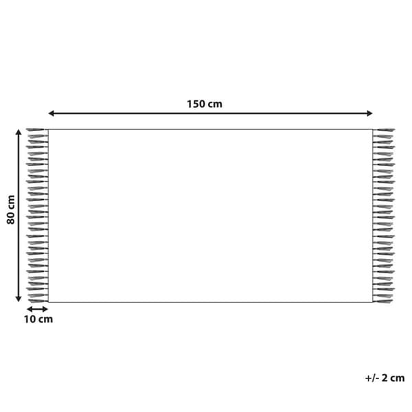 Udendørstæppe 80 x 150 cm flerfarvet TOZAKLI Lumarko!