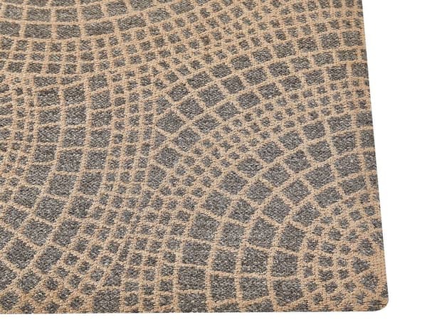 Jute tæppe 160 x 230 cm beige med grå ARIBA Lumarko!