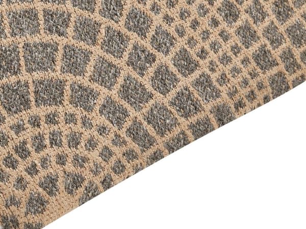 Jute tæppe 160 x 230 cm beige med grå ARIBA Lumarko!