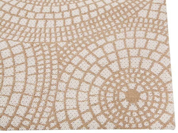 Juuttimatto 200 x 300 cm beige/valkoinen ARIBA Lumarko!