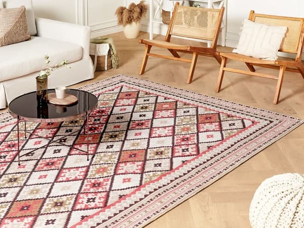 Bomuldstæppe 200 x 300 cm flerfarvet ANADAG Lumarko!