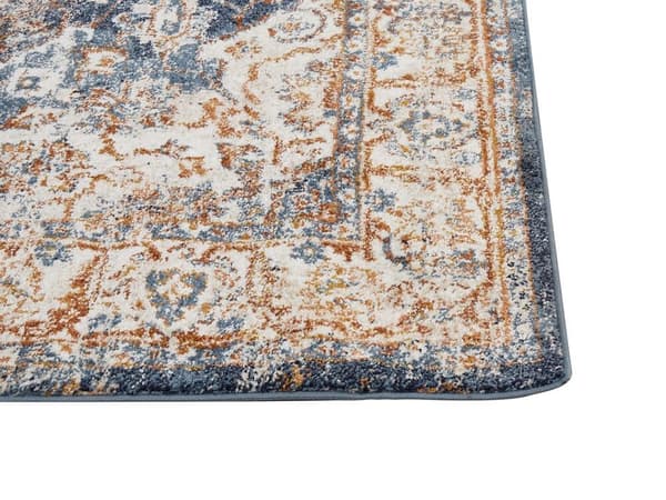 Matto 80 x 150 cm beige/sininen DVIN Lumarko!