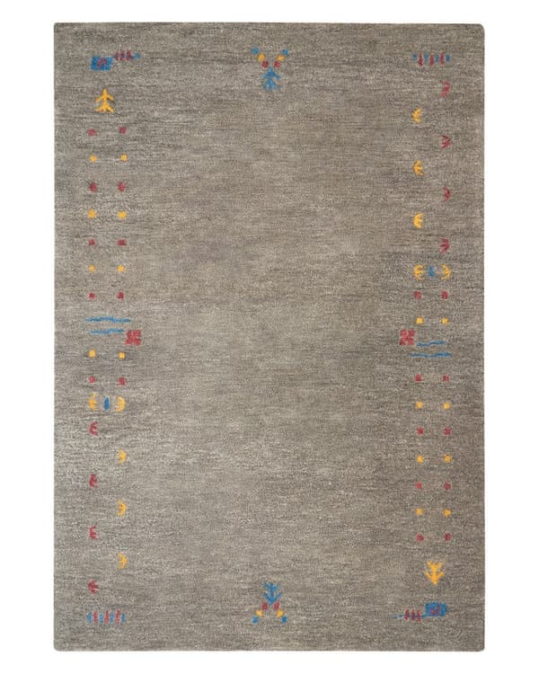 Villa gabbeh matto 140 x 200 cm harmaa SEYMEN Lumarko!