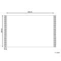 Pikkukuva 7 / 7: Matto 160 x 230 cm vaalea beige ALUCRA Lumarko!