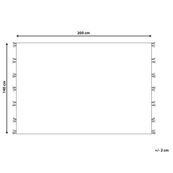 Villainen kilim-matto 140 x 200 cm monivärinen MRGASHAT Lumarko!
