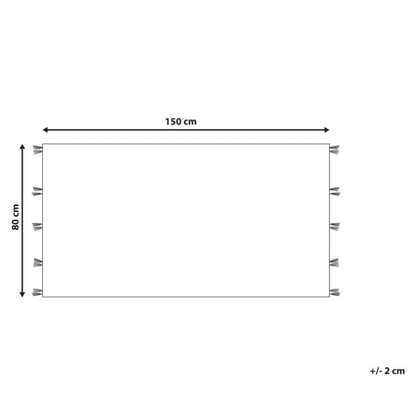 Uld kelim tæppe 80 x 150 cm flerfarvet ARZAKAN Lumarko!