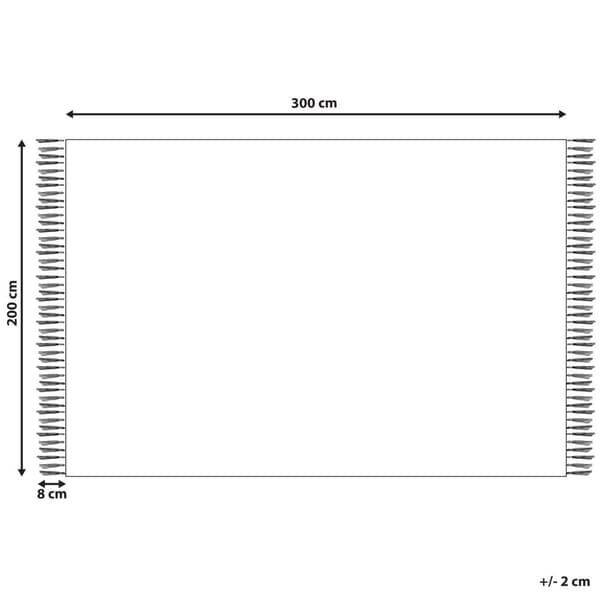Ull kelim matta 200 x 300 cm flerfärgad LUSARAT Lumarko!