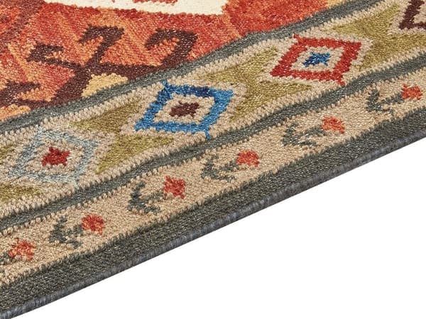 Villainen kilim-matto 200 x 300 cm monivärinen URTSADZOR Lumarko!