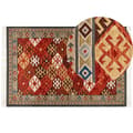 Pikkukuva 1 / 7: Villainen kilim-matto 200 x 300 cm monivärinen URTSADZOR Lumarko!