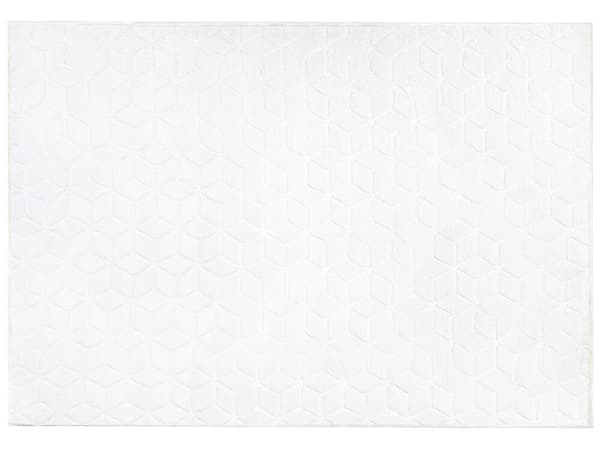 Tæppe i kaninpels, 160 x 230 cm, hvidt, THATTA Lumarko!