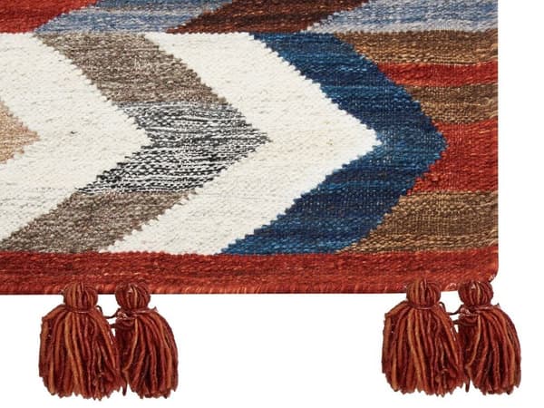 Villa kilim matto 200 x 300 cm monivärinen KANAKERAVAN Lumarko!