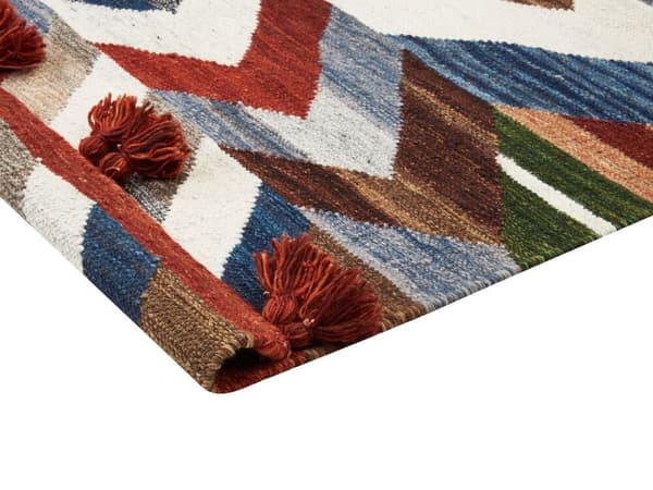 Villa kilim matto 200 x 300 cm monivärinen KANAKERAVAN Lumarko!