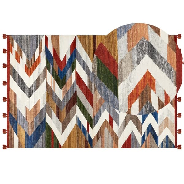 Villa kilim matto 200 x 300 cm monivärinen KANAKERAVAN Lumarko!