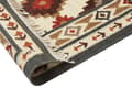Pikkukuva 5 / 7: Villa kilim matto 80 x 300 cm monivärinen GHUKASAVAN Lumarko!