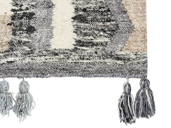 Villainen kilim-matto 200 x 300 cm monivärinen AYGEZARD Lumarko!