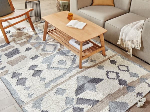 Villainen kilim-matto 160 x 230 cm monivärinen MRGAVET Lumarko!