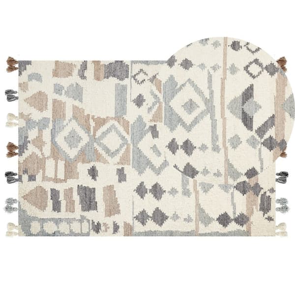 Villainen kilim-matto 160 x 230 cm monivärinen MRGAVET Lumarko!