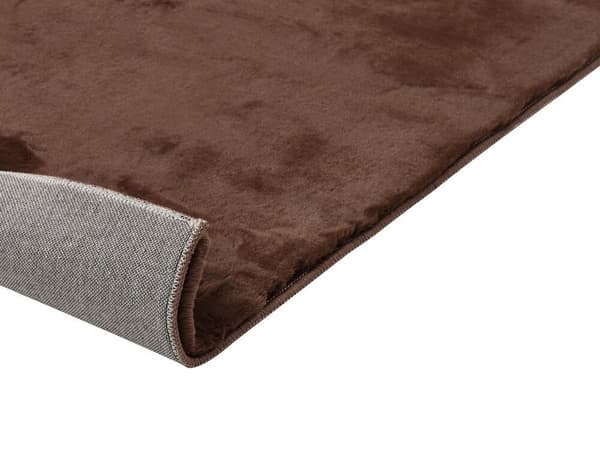 Kanin tekoturkismatto 80 x 150 cm ruskea MIRPUR Lumarko!