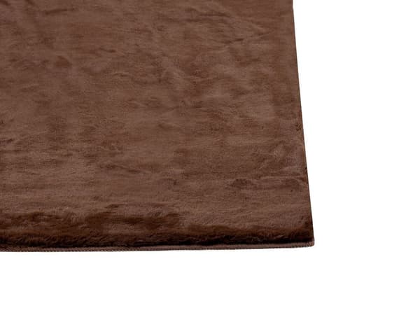 Kanin tekoturkismatto 80 x 150 cm ruskea MIRPUR Lumarko!
