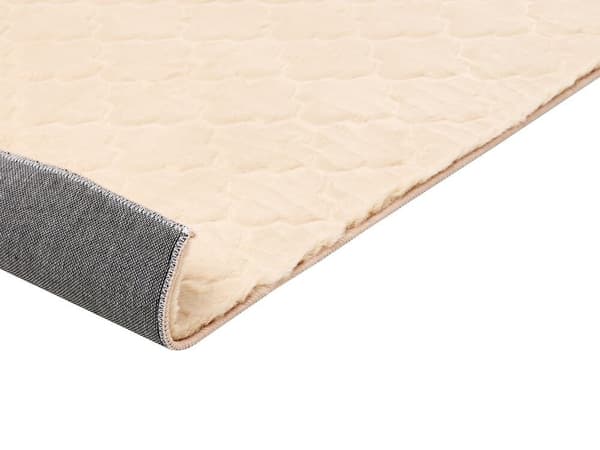 Kanin tekoturkismatto 160 x 230 cm beige GHARO Lumarko!