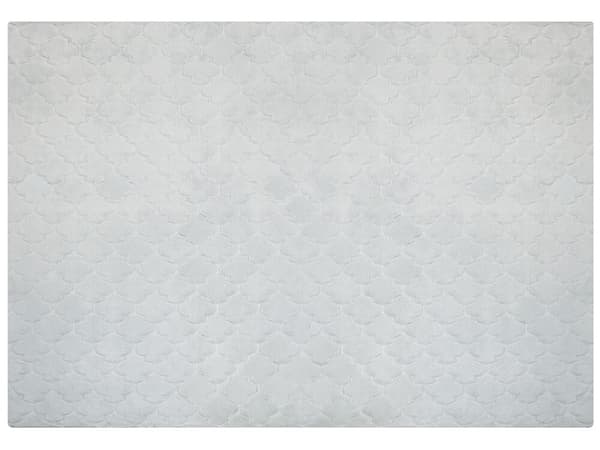 Keinokarvainen kaninturkismatto 160 x 230 cm vaaleanharmaa GHARO Lumarko!