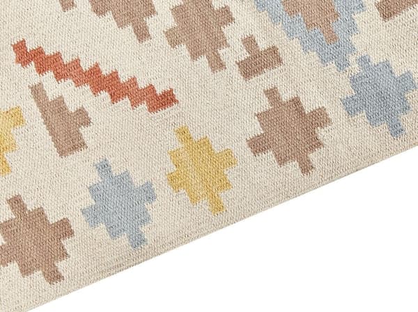 Puuvillainen kilim-matto 80 x 300 cm monivärinen ATAN Lumarko!
