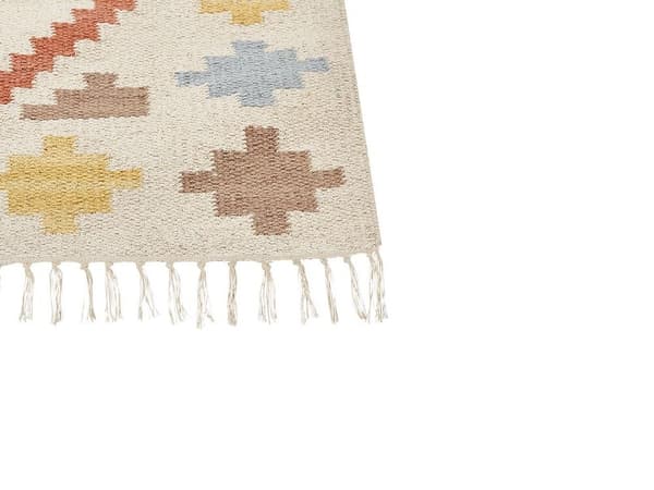 Puuvillainen kilim-matto 80 x 300 cm monivärinen ATAN Lumarko!