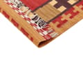 Pikkukuva 6 / 7: Puuvilla kilim matto 140 x 200 cm monivärinen PARAKAR Lumarko!