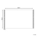 Pikkukuva 7 / 7: Puuvilla kilim matto 140 x 200 cm monivärinen PARAKAR Lumarko!