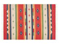Pikkukuva 3 / 7: Puuvillainen kilim-matto 140 x 200 cm monivärinen ALAPARS Lumarko!