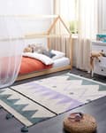 Pikkukuva 2 / 6: Lasten puuvillamatto 140 x 200 cm monivärinen ALAKOL Lumarko!