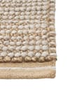 Miniatyrbild 6 av 7: Ullmatta 80 x 150 cm beige BANOO Lumarko!