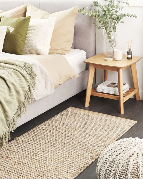 Ullmatta 80 x 150 cm beige BANOO Lumarko!