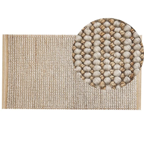Ullmatta 80 x 150 cm beige BANOO Lumarko!