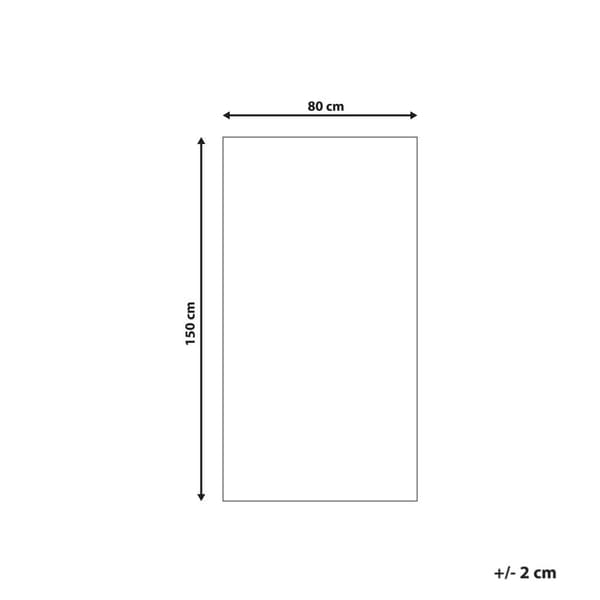 Luvmatta 80 x 150 cm vit DEMRE Lumarko!