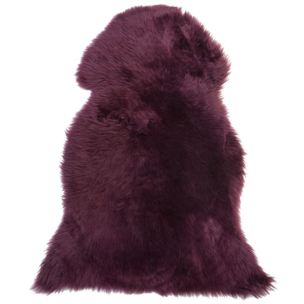 ULURU Lumarko violetti lampaannahka!