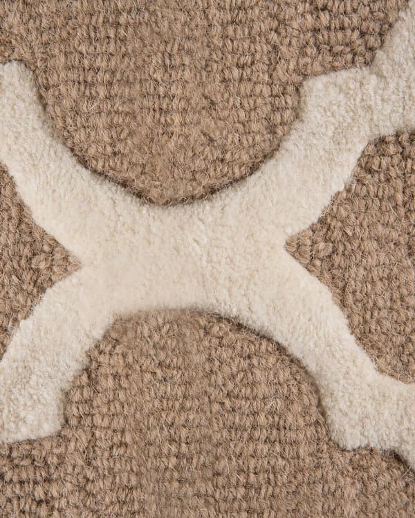 Villamatto 160 x 230 cm beige ERBAA Lumarko!