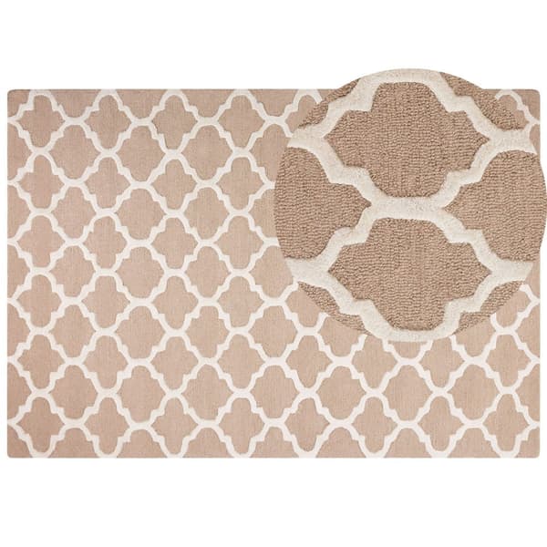 Villamatto 160 x 230 cm beige ERBAA Lumarko!