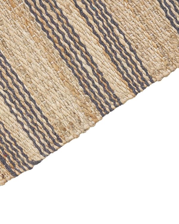 Jutematta 160 x 230 cm beige-grå BUDHO Lumarko!