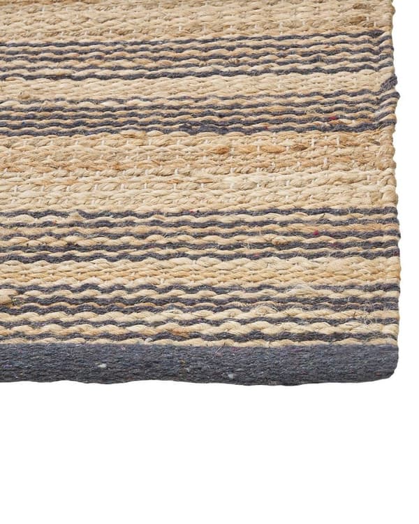 Jutematta 160 x 230 cm beige-grå BUDHO Lumarko!