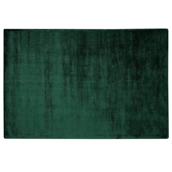 Viskosmatta 160 x 230 cm grön GESI II Lumarko!