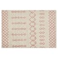 Pikkukuva 1 / 6: Puuvillamatto 140 x 200 cm beige-pinkki BUXAR Lumarko!