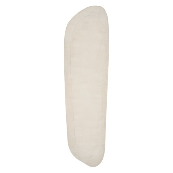 Viskosetæppe 80 x 250 cm beige BERANI Lumarko!