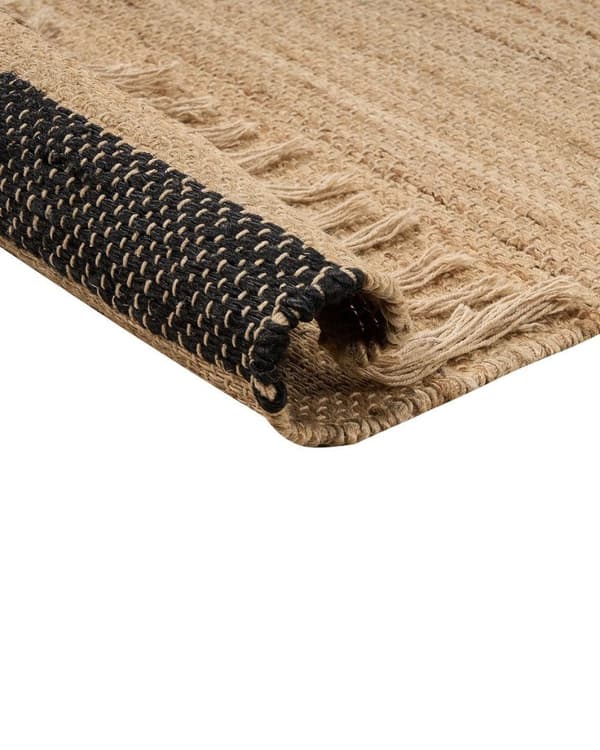 Jutetæppe 160 x 230 cm beige ERICEK Lumarko!