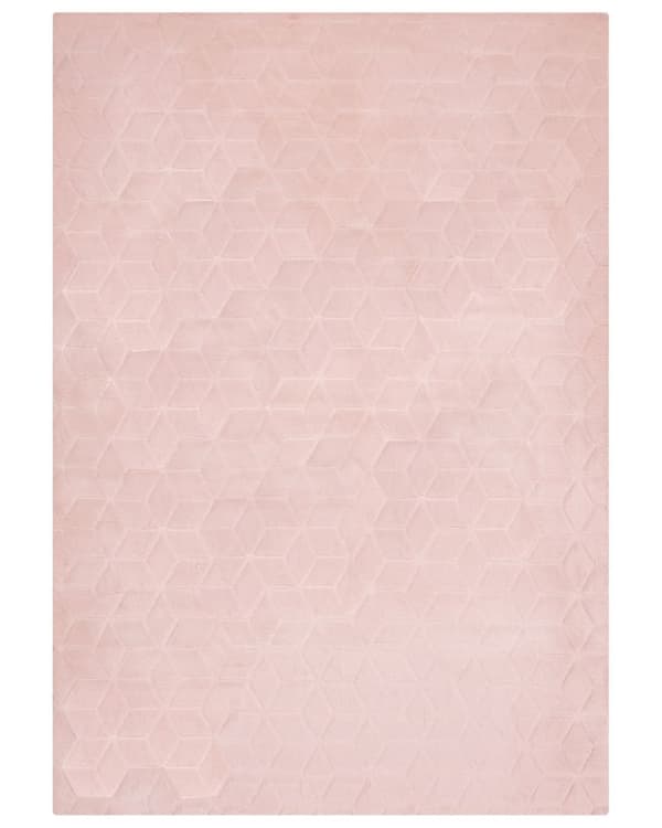 Tæppe i kaninkunstpels 160 x 230 cm pink THATTA Lumarko!