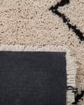 Miniatyrbillede 5 af 6: Tæppe 160 x 230 cm beige og sort HAVSA Lumarko!