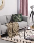 Miniatyrbillede 2 af 6: Tæppe 160 x 230 cm beige og sort HAVSA Lumarko!