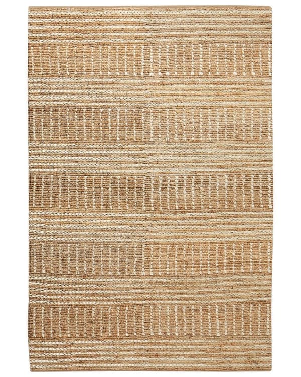 Jute tæppe 200 x 300 cm beige KAMBERLI Lumarko!